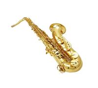 Professionale Sassofono Strumenti Musicali Sassofono Tenore B Bemolle Ottone Lacca Dorata Sax Sib Tune Saxofone