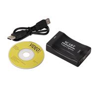 Professionale SCART A USB2.0 Adattatore Convertitore Video Audio Grabber per DVD