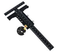 Professionale Scriber Gauge Lavorazione Del Legno T Righello Strumento di Misura Multifunzionale Scriber Marcatura Calibro Scribing Righello Lavorazione Del Legno