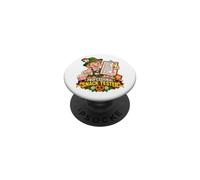 Professionale Snack Tester Tedesco Amante del Cibo Berlino PopSockets PopGrip Adesivo