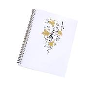 Professionale Spartiti Musica Protector File Cartella Texture Certificato Organizzatori per Accesso Documenti e Ordinamento Cartella Coro