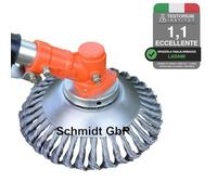 - PROFESSIONALE.Spazzola per erbacce per decespugliatori, 25,4 x 200 mm, elevata stabilità, molto robusta, montaggio semplice