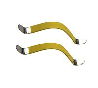 Professionale Strumenti per Chitarra 2 Pezzi Separatore Di Corde Per Chitarra Liutaio Tasti Corde Polacche Strumento Separato In Metallo Per Chitarre Elettriche Acustiche Strumenti per Chitarra