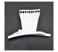 Professionale Strumenti per Chitarra 9Pcs Guitar UnderString Radius Gauge Set Di Misure Di Riparazione Liutaio Per Chitarre In Acciaio Inossidabile Strumenti per Chitarra