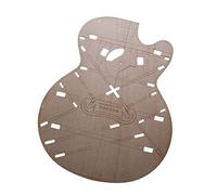 Professionale Strumenti per Chitarra Modello Di Chitarra In Legno Da 43 Pollici Chitarra Che Forma La Mappa Della Posizione Del Raggio Sonoro Della Buca Sonora Strumenti per Chitarra (Color : 02)