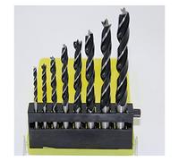 Professionale Strumenti per Chitarra Strumenti Per La Lavorazione Della Chitarra 8 Pezzi/Set Punta Per Trapano Svasatore Tre Alesatori Affilati Carpenteria Foro Alesatura Strumento Per La Lavorazion