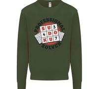 Professionale Sudoku Risolvi Divertente Bambini Felpa Maglione