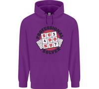Professionale Sudoku Risolvi Divertente Uomo Felpa