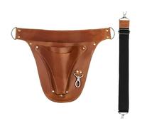 Professionale Tasca Elettricista Tool Pouch Tool Bag Leather Rinforzo Organizzatori Titolare Carpenter Borse Professionale Giardinaggio Cintura