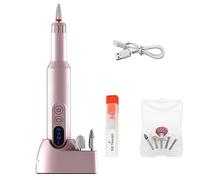 Professionale Trapano Elettrico Cordless Strumento Ricaricabile Per Manicure Pedicure Con Display A LED Rotazione Chiodi Strumento