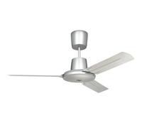 Professionale Ventilatore Senza Luce Nordik Evolution Argento 122 CM Commerciale