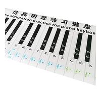Professionale Version 88 chiave tastiera pianoforte Finger Simulation | Pianoforte Teaching Aid Chart,20cm,International standard version,Precision taglia same,Qualit elevata which