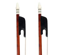 Professionale Violino Arco 2 Pz 4/4 Snakewood Archi Di Violino Dritto Rotondo Bastone Arco Naturale Dei Capelli Di Cavallo Ben Equilibrato Stile Tedesco Bello Arco arco violino (Color : 10)
