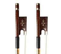 Professionale Violino Arco 2 Pz 4/4 Snakewood Archi Di Violino Dritto Rotondo Bastone Arco Naturale Dei Capelli Di Cavallo Ben Equilibrato Stile Tedesco Bello Arco arco violino (Color : 11)