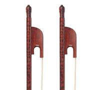 Professionale Violino Arco 2 Pz 4/4 Snakewood Archi Di Violino Dritto Rotondo Bastone Arco Naturale Dei Capelli Di Cavallo Ben Equilibrato Stile Tedesco Bello Arco arco violino (Color : 09)