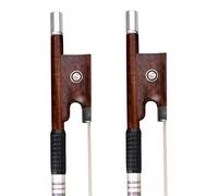 Professionale Violino Arco 2 Pz 4/4 Snakewood Archi Di Violino Dritto Rotondo Bastone Arco Naturale Dei Capelli Di Cavallo Ben Equilibrato Stile Tedesco Bello Arco arco violino (Color : 05)