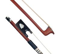 Professionale Violino Arco Arco di violino 4/4 fatto a mano Pernambuco Arco di violino Bastone rotondo Ebano Frog Shell Inlay Well Balance arco violino