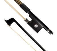 Professionale Violino Arco Arco Per Violino In Fibra Di Carbonio A Grandezza Naturale 4/4 Violino/Arco Per Violino Rana In Ebano Great Balance Dritto arco violino (Color : 03)