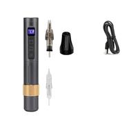 Professionale Wireless Ruota Macchina For Tatuaggi LED Digitale Multifunzione PMU Microblading Strumenti For Forniture Di Trucco Permanente Azionamento Di Precisione(Gray)