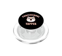 Professionale Yapper divertente amante dei gatti PopSockets PopGrip per MagSafe