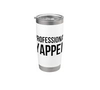 Professionale Yapper Divertente Talker Comunicatore umorismo Bicchiere termico in acciaio inox doppia parete