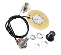 Professionali Pickup per Chitarra Amplificatore Precablato Con Trasduttore Piezoelettrico Per Chitarra Da 50 Mm Con Uscita Da 6,35 Mm Per Chitarra Acustica