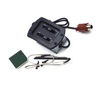 Professionali Pickup per Chitarra Black Classic 2 Band Passive Guitar Pickup Guitar Piezo Amplifier Equalizer (Color : 01)
