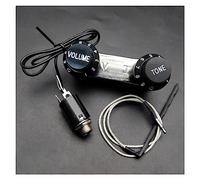 Professionali Pickup per Chitarra Chitarra Acustica Passive EQ Preamp Piezo Pickup Set Con Manopola Di Controllo Del Volume E Del Tono