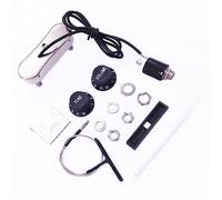 Professionali Pickup per Chitarra Con 500K 1V1T Chitarra Acustica Passive EQ Preamp Piezo Pickup Con Manopola Di Controllo Del Volume E Del Tono