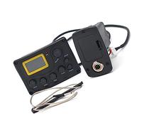 Professionali Pickup per Chitarra Equalizzatore EQ Per Basso Per Chitarra Acustica A 4 Bande Con Pickup Per Chitarra Sintonizzatore Digitale