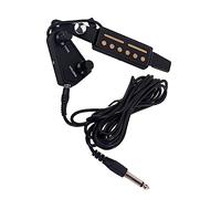 Professionali Pickup per Chitarra Pickup Del Foro Del Suono Della Chitarra Acustica Con Controllo Del Tono E Del Volume Dell'equalizzatore Di Regolazione
