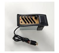 Professionali Pickup per Chitarra Pickup Del Preamplificatore Per Chitarra Acustica Con Equalizzatore A 4 Bande EQ Con Controllo Dei Bassi Medi Degli Acuti Di Presenza Del Volume (Color : 01)
