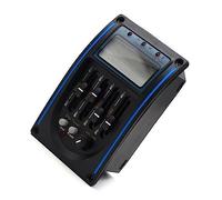 Professionali Pickup per Chitarra Pickup Per Chitarra Acustica A 5 Bande EQ Preamp Sintonizzatore LCD Piezo Pickup Equalizer System (Color : 01)