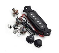 Professionali Pickup per Chitarra Pickup Per Chitarra Acustica Sound Hole Pickup Pre-cablato Set Con Potenziometri Soundhole Pickup (Color : 01)