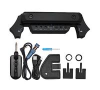 Professionali Pickup per Chitarra Pickup Soundhole con microfono ricevitore Trasmissione 30M per pickup per chitarra acustica Sound-hole 80-120mm