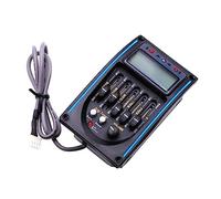 Professionali Pickup per Chitarra Preamplificatore Per Chitarra Acustica A 5 Bande EQ Equalizzatore Pickup Tuner System Con Microfono Pickup Per Chitarra Acustica