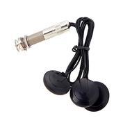 Professionali Pickup per Chitarra Stick On Transducer 6.35mm Endpin Pickup Pickup Piezo 3 Trasduttore Per Chitarra Acustica Ukulele