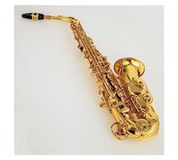 Professionali Sassofono Alto Eb Tune Sassofono Ottone Laccato Oro Strumento A Fiato E-Flat Sax Con Custodia E Accessori