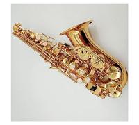 Professionali Sassofono Classico Sassofono Curvo Acuto Professionale In Sib Strumento Sax In Ottone Placcato Oro