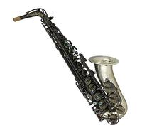 Professionali Sassofono Incisioni A Mano Corpo Nero Opaco Colore Argento Campana Sassofono Contralto Strumento Musicale