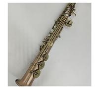 Professionali Sassofono Sassofono Acuto B-flat Tubo Dritto In Rame Fosforoso Uno A Uno Strumento Sax Con Motivo Intagliato Con Custodia