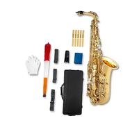 Professionali Sassofono Sassofono Contralto In Mib Ottone Laccato Oro Mi Bemolle Sax 802 Fa Chiave Sassofono Per Principianti