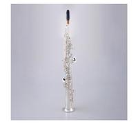 Professionali Sassofono Strumenti Per Sax Placcati Argento In Ottone Per Sassofono A Tubo Dritto Acuto Con Custodia Per Bocchino