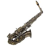 Professionali Sassofono Strumento A Fiato Per Sax In Mi Bemolle Con Corpo In Ottone Con Superficie In Rame Antico E Corpo In Ottone Con Custodia