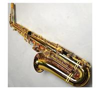 Professionali Sassofono Strumento Musicale Per Sassofono Contralto Mi Bemolle In Ottone Laccato Oro Di Fascia Alta Con Accessori