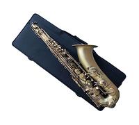 Professionali Sassofono Strumento Musicale Per Sassofono Tenore Piatto In Rame Antico Con Superficie In Rame Con Bocchino