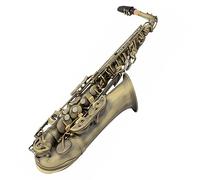 Professionali Sassofono Strumento Professionale Per Sassofono Corpo In Ottone Con Superficie In Rame Antico Contralto E Bemolle Con Custodia