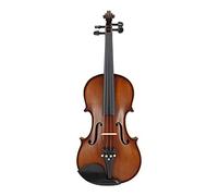 Professione Advanced Hand- Artigianato Antique Matt Stripes Violin 4/4 Plate Abetetto Naturel Flamed Maple Violin Parts Ebony violino principianti(3/4)