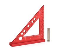 Professione Carpenter Woodworking Right Angles A 90 Gradi Misurazione Marcatura Quadrata Miter Triangle Ruler Strumento Posizionamento Utensile Per La Lavorazione Del Legno
