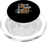 Professione dentale Odontoiatria Medico Ingegnere Artista Dentista PopSockets PopGrip per MagSafe